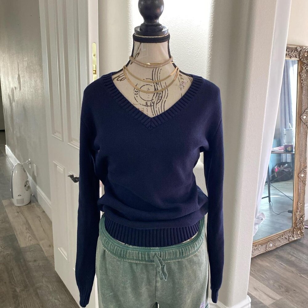 Brandy Melville Vneck Sweater OS